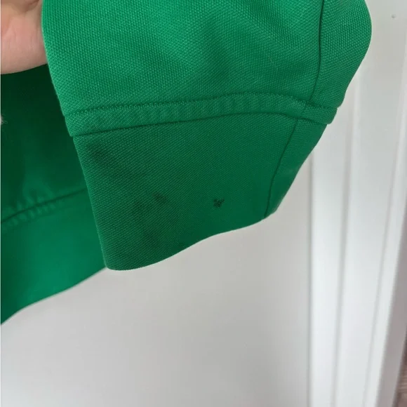 Lacoste Live Green Zip Track Jacket | Contrast Piping | Sport Luxe - Picture 6 of 6